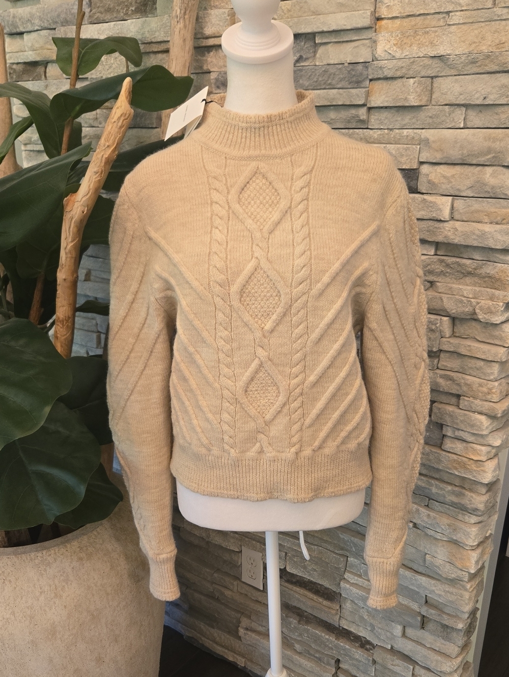 Isabel Marant Brantley Cable Knit Sweater - Picture 2 of 7